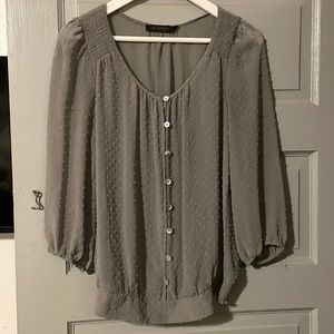 Gray blouse